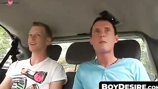 Boy Desires Anal Threesome with Hunky Jocks" or "3way Ass-Fuck Fest Featuring Muscular Guys