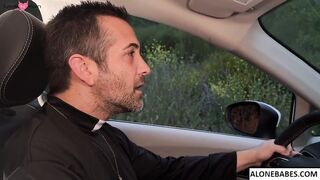 Scarlet Page's Roadside Rescue - Car Breakdown Turned Sexual Adventure