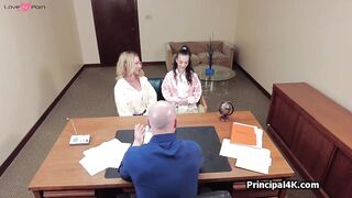 Fit Milf Teacher's Sex Ed Lesson - Co-Ed Student Fucks Her Mentor