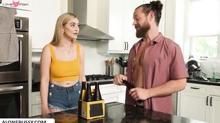 Busty Neighbor Blake Blossoms in Hot Lesbian Threesome