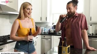 Busty Neighbor Blake Blossoms in Hot Lesbian Threesome