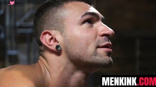 Dominic-Pacifico's Huge Dick Stretching Ian-Greene's Throat And Ass