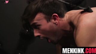 Dungeon Domination - Older Man Fucks Young Twink Hard In Rough Sex Scene