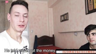 Latinos Unite! Anal Threesome Action With Money Shot