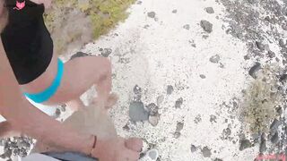 Hot Spanish Couples Passionate Beach Sex Adventure