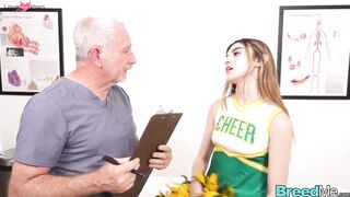 Pregnant Step-Sister's Surprise Pov Creampie - Sperm In My Belly