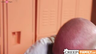 Step-Daddy's Little Slut - Disciplining Teen Son With His Own Dick