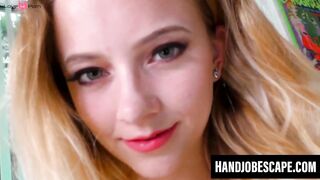 Sloppy Blowjob & Facial - Petite Babe RileysStar Gets Fucked Hard