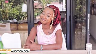 South Africa's Hottest Newcomer Gives Her First Casting Audition