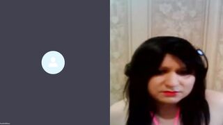Dumb young whore Nastya Ivanova gets bred on web cam