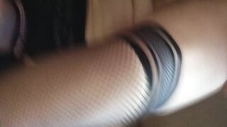 Grown man fucks stupid bitch into the mouth and butt