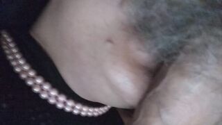 Grown man fucks stupid bitch into the mouth and butt