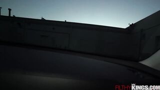 White Teens Escort Gets Picked Up by Captain Save a