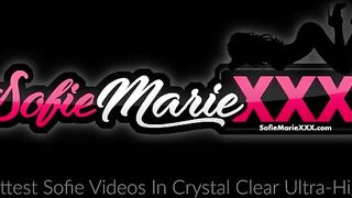 Crazy Sexy milf Sofie Marie Licks Cunt Before Interracial Three-Way