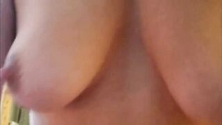 pov Adorable 19 yo skank gets cummed