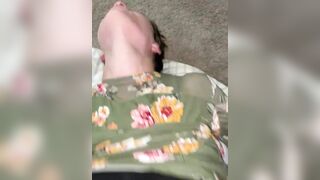 Small barely legal cream pie