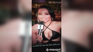 Tinishe long hooters showing off for her career