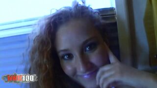 Young ginger Lola Bella gets her butt nailed for a