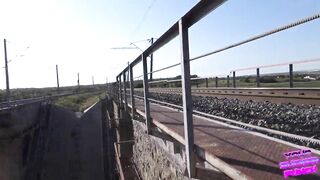 We wanted to pounded on the railroad but we were