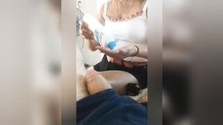 Grind & happy ending cum (paja en cama)