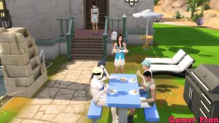 Boruto series cap one Boruto makes a party many people