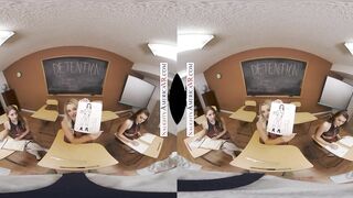 Sensual America College Teacher gets lucky with students Harmony Rivers & Laney Grey & Selina