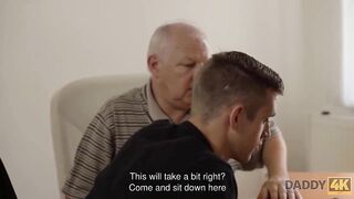 DADDY4K. Enticing Girl copulates with BFs handsome daddy into bedroom