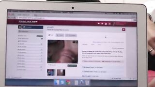 Young couple's first experience inside crazy sex