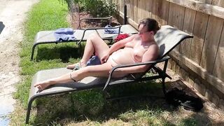 I'm masturbating