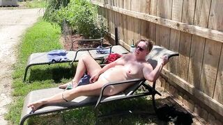 I'm masturbating