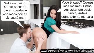 Sensual Comics fart face and mouth selma