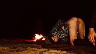 Anal pure bound up for butt to mouth training and