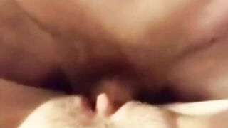 Kylie moans and flirts while getting nailed