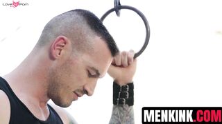 Muscular Hunks Derek Kager And Jesse Stone Fucked Hard In The Ass