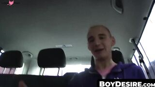 Twink Throat Fuck Frenzy - Anal Triple Penetration Orgy with Facial Finish