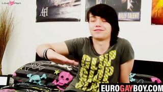 Twinks Solo Jack Off - Big Dick Teen Jerks His Huge Load