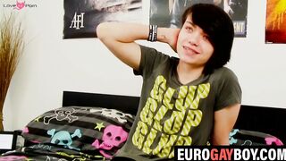 Twinks Solo Jack Off - Big Dick Teen Jerks His Huge Load