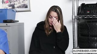 Jamie Vine's Case #68 - Sexy Blonde Babe Gets Fucked Hard By A Huge Black Dick