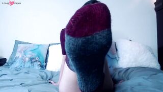 Stinky Xmas Socks For Eager Foot Freak