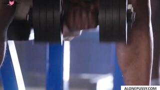 Interracial Foursome At The Gym - Brandi Love & Kenzie Anne With Black Guys