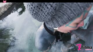 Roadhead RoadTrip - Hot Blonde Teen Fucks Stranger in Car POV