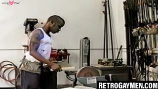 Vintage Top Rails Younger Guy in Hardcore Anal Action