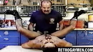 Retro Cop Goes Full Throttle On A Horny Pirate's Ass