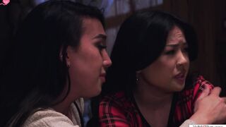 Cozy Couple Time - She-Male GF Shares Bed With Boyfriend