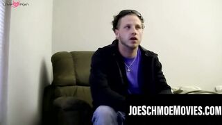 Point-Of View Blow Job Session With Huge Facial For Hot Guy Named Joe