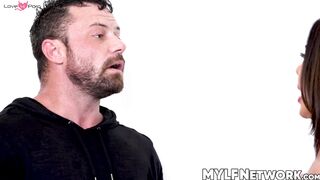 Dominatrix MILF Nina Dolici Fucks Her Slave's Wet Pussy And Face With A Strap-On