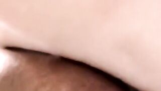 Interracial Couple's Passionate Fucking Ends With Facial Blast!