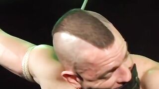 Bondage Babe Fucked Hard With Rope And Blindfolded By Dominant Older Man