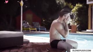 Big Boobed MILF Chanel Preston Gets Sloppy Blowjob From Evelyn Claire And A Huge Facial! POV BJ