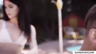 Big Boobed MILF Chanel Preston Gets Sloppy Blowjob From Evelyn Claire And A Huge Facial! POV BJ